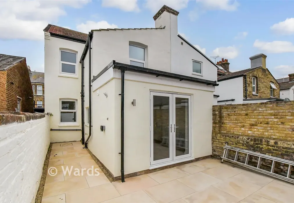 Rear Garden - Crescent Road, Margate, Kent - Wards of Kent