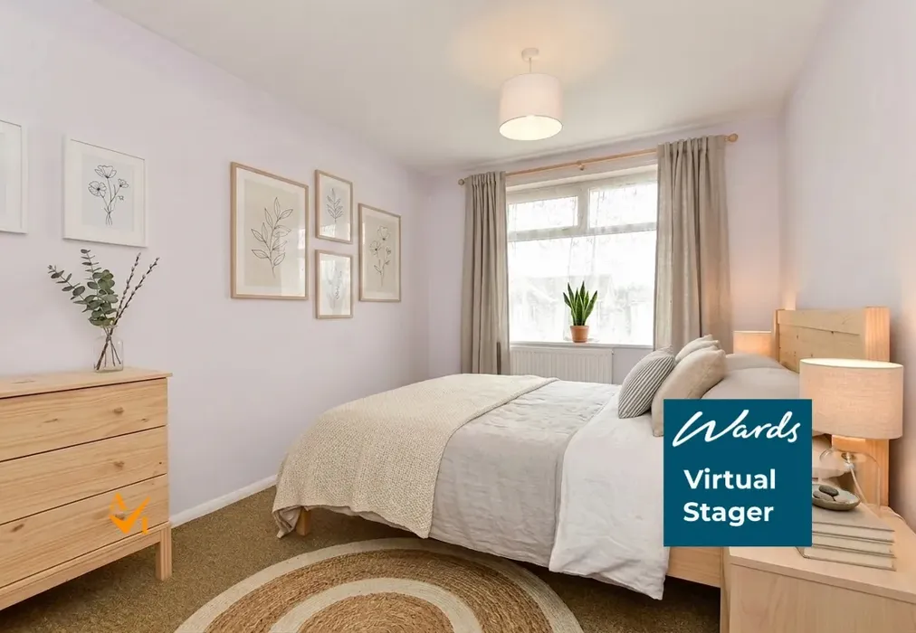Bedroom 2 (Nordic style) - Vauxhall Avenue, Herne Bay, Kent - Wards of Kent