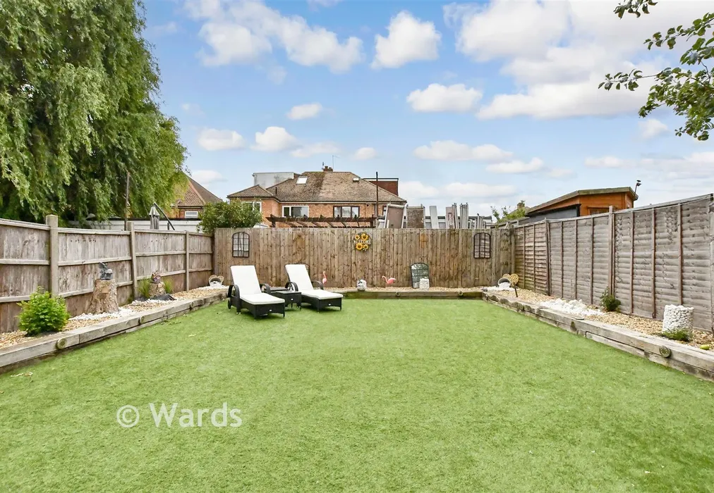 Rear Garden - Oakdene Road, Ramsgate, Kent - Wards of Kent