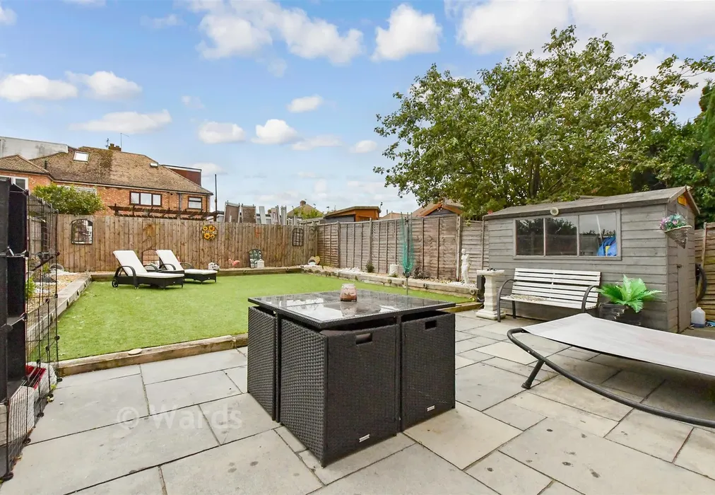 Rear Garden - Oakdene Road, Ramsgate, Kent - Wards of Kent