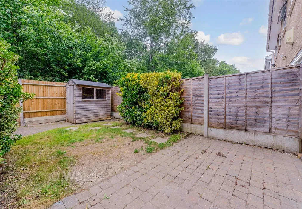 Rear Garden - Trelawn Crescent, Lords Wood, Chatham, Kent - Wards of Kent