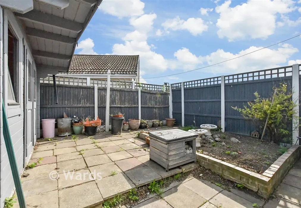 Rear Garden - Millfield Road, Ramsgate, Kent - Wards of Kent