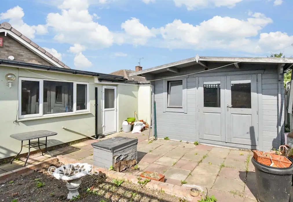 Rear Garden - Millfield Road, Ramsgate, Kent - Wards of Kent
