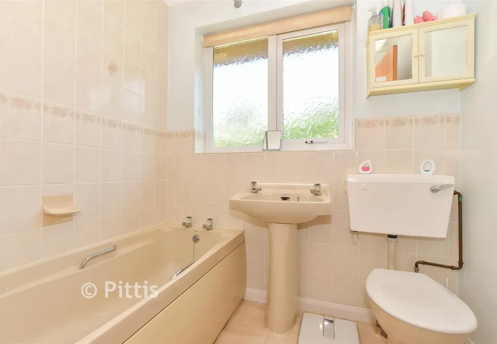 Bathroom - Kestrel Close, Lake, Isle of Wight - Wards of Kent