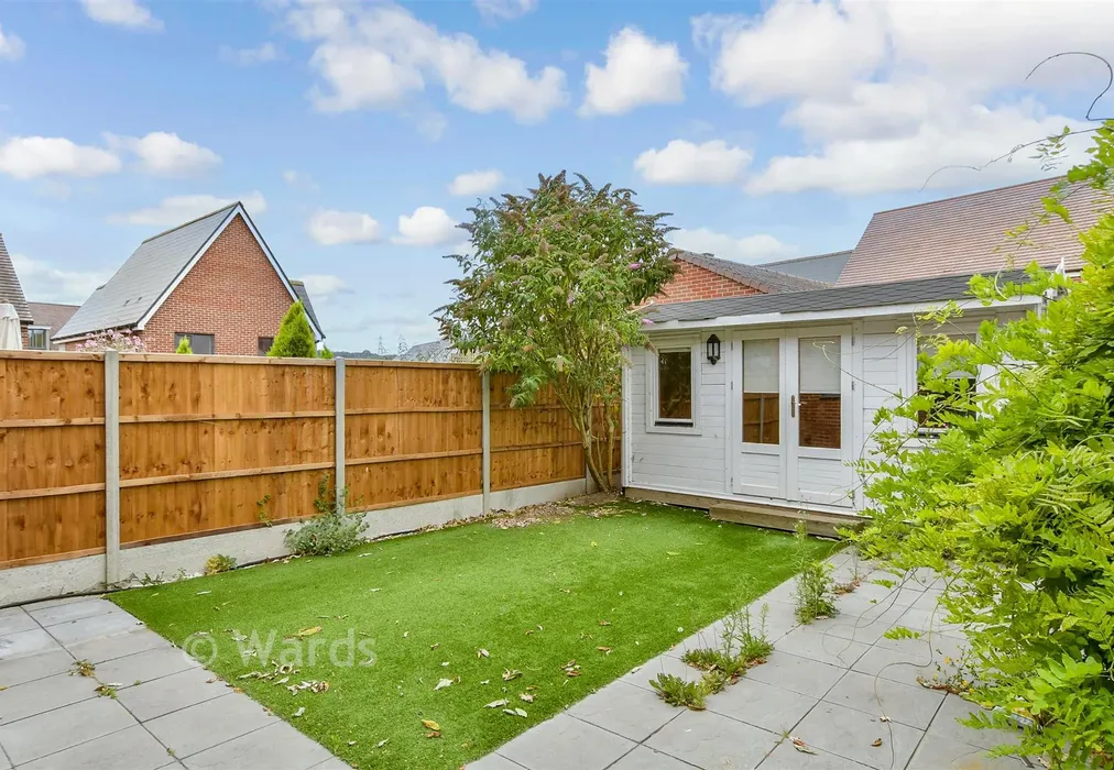 Rear Garden - Bailey Drive, Castle Hill, Ebbsfleet Valley, Kent - Wards of Kent