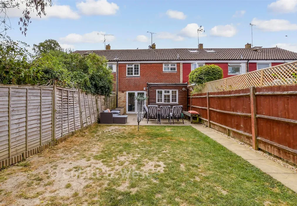 Rear Elevation - Corsletts Avenue, Broadbridge Heath, Horsham, West Sussex - Wards of Kent