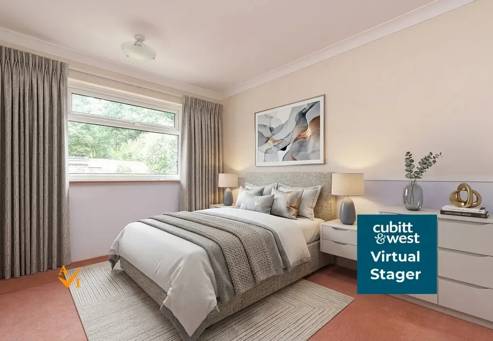 Bedroom 1 (Contemporary style) - Rough Rew, Dorking, Surrey - Wards of Kent
