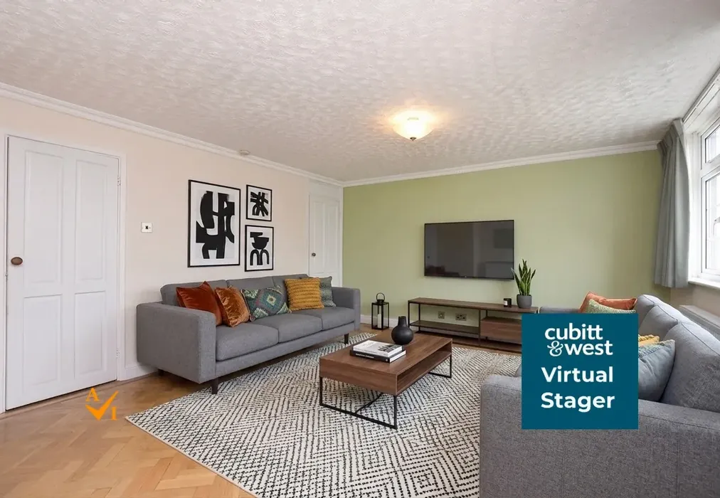 Lounge (Modern style) - Rough Rew, Dorking, Surrey - Wards of Kent