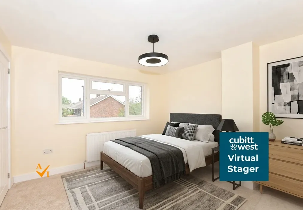 Bedroom 1 (Modern style) - Cuckmere Crescent, Crawley, West Sussex - Wards of Kent