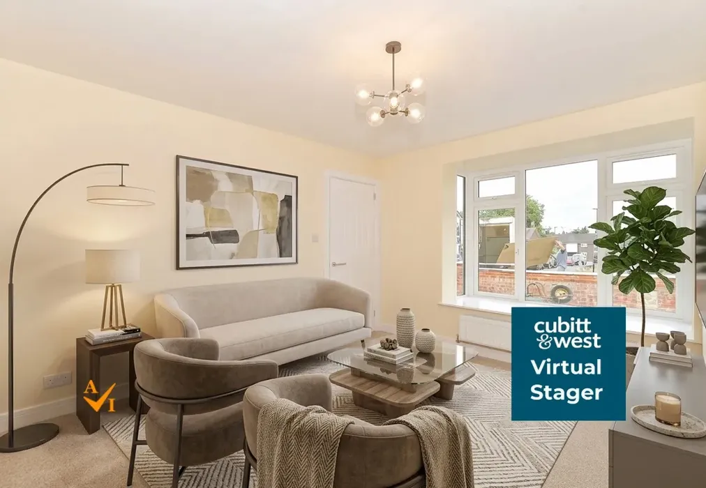 Lounge (Contemporary style) - Cuckmere Crescent, Crawley, West Sussex - Wards of Kent