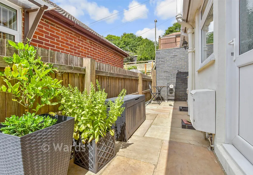 Side Garden - Queens Avenue, Dover, Kent - Wards of Kent