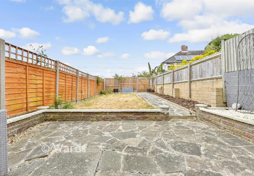 Rear Garden - Kings Road, Dover, Kent - Wards of Kent