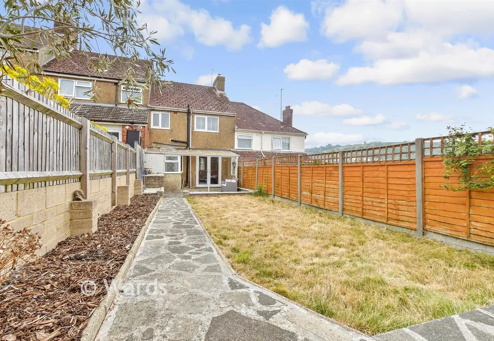 Rear Garden - Kings Road, Dover, Kent - Wards of Kent
