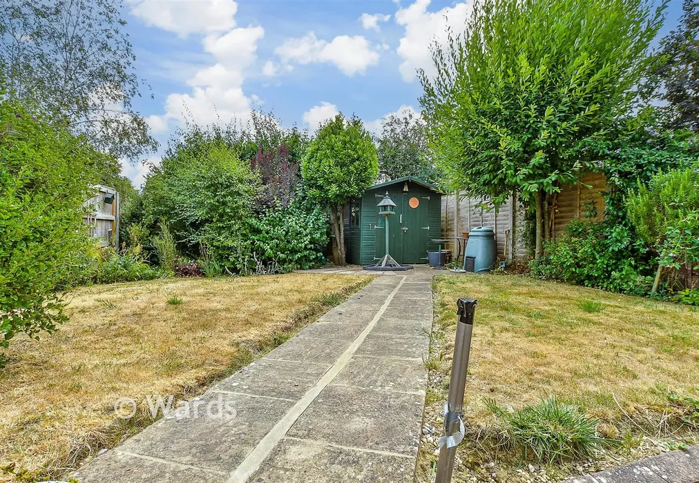 Rear Garden - Corner Farm Road, Staplehurst, Kent - Wards of Kent