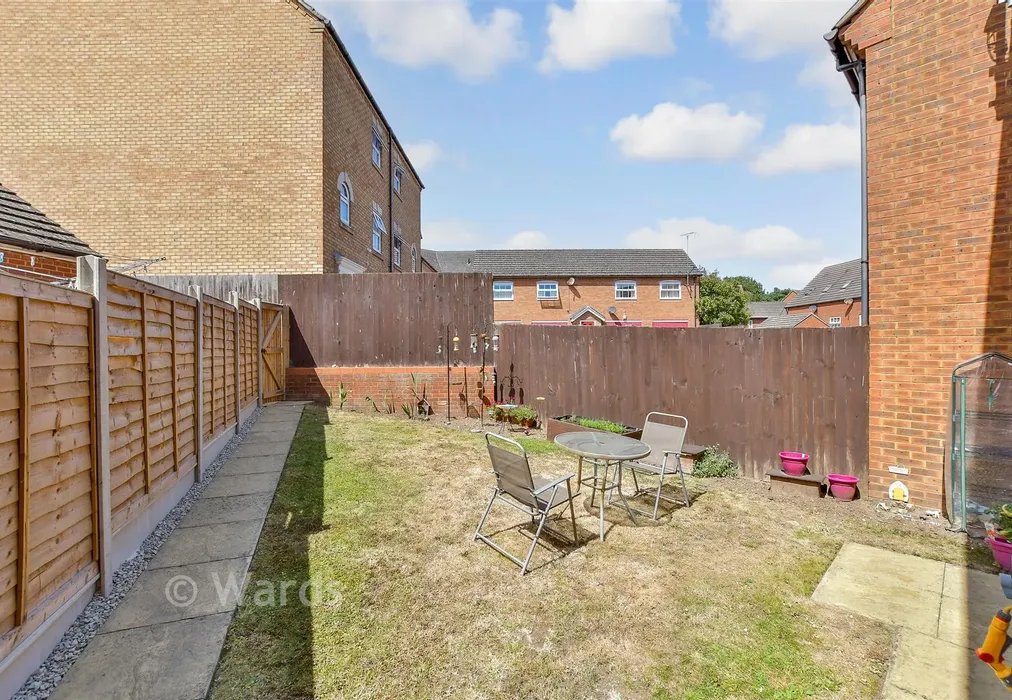 Rear Garden - Monarch Drive, Kemsley, Sittingbourne, Kent - Wards of Kent