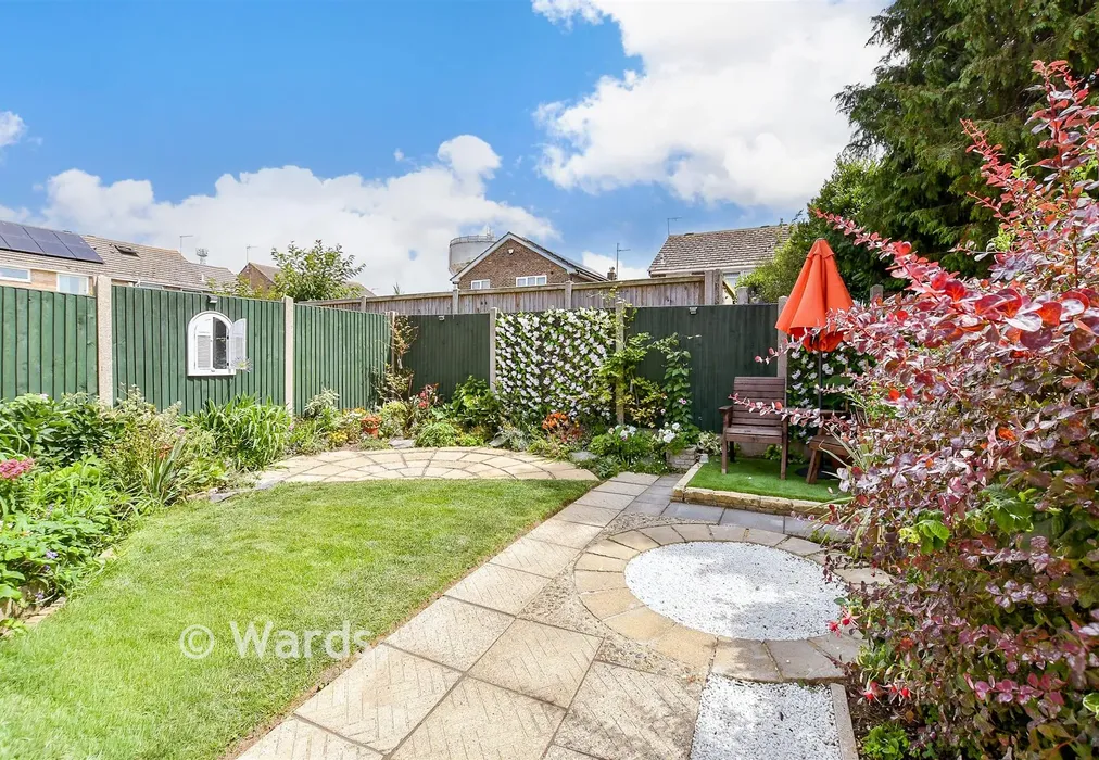 Rear Garden - The Maples, Broadstairs, Kent - Wards of Kent