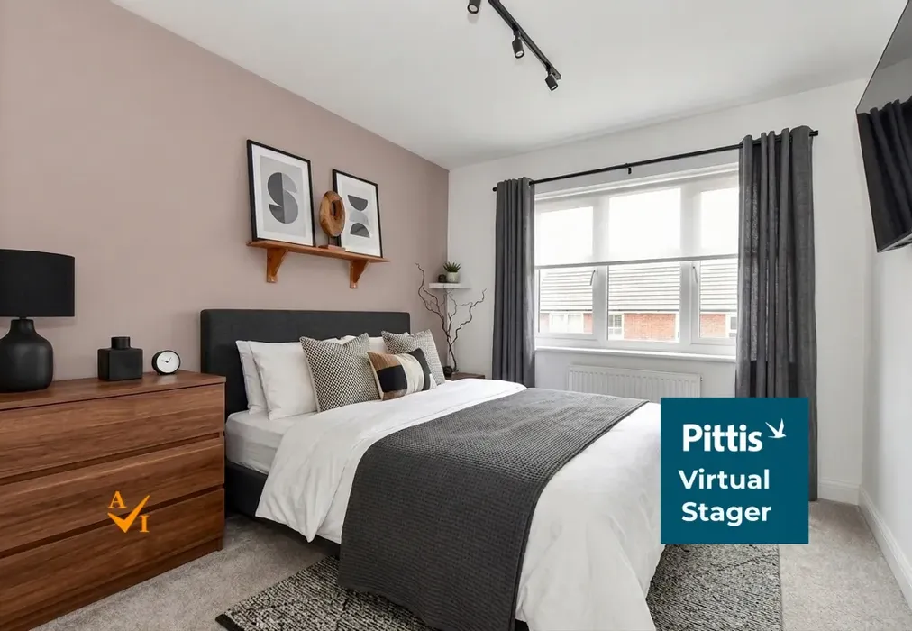 Bedroom 1 (Modern style) - Naval Terrace, East Cowes, Isle of Wight - Wards of Kent