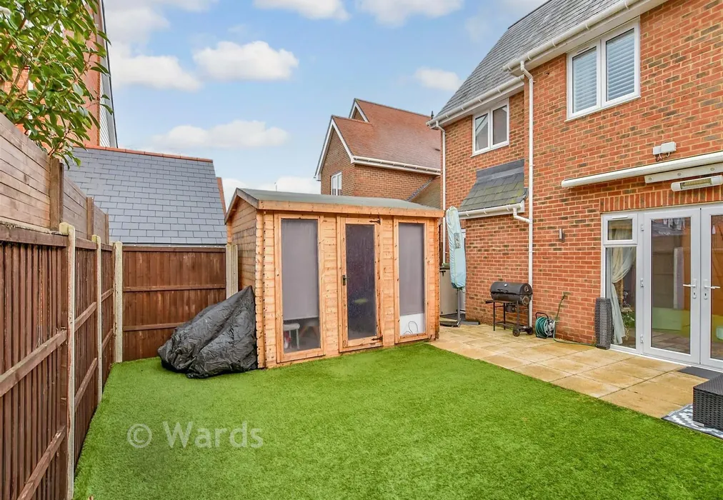 Rear Garden - Maccowan Avenue, Snodland, Kent - Wards of Kent