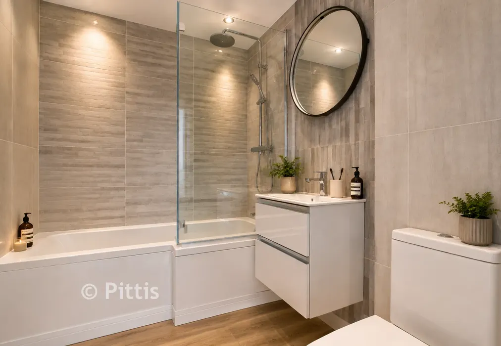 Bathroom Staged - Breakwaters, Breakwater Way, Sandown, Isle of Wight - Wards of Kent