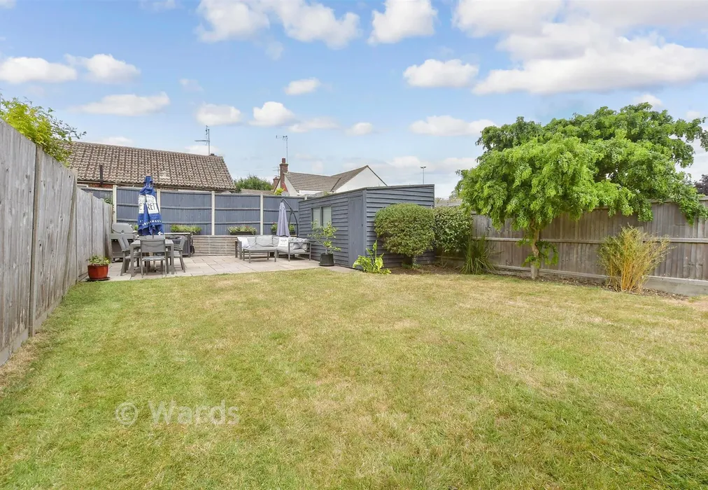 Rear Garden - Grimshill Road, Whitstable, Kent - Wards of Kent