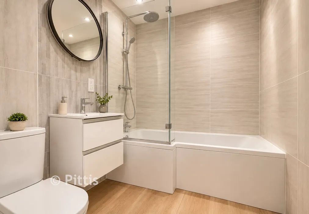 Staged Bathroom - Breakwaters, Breakwater Way, Sandown, Isle of Wight - Wards of Kent