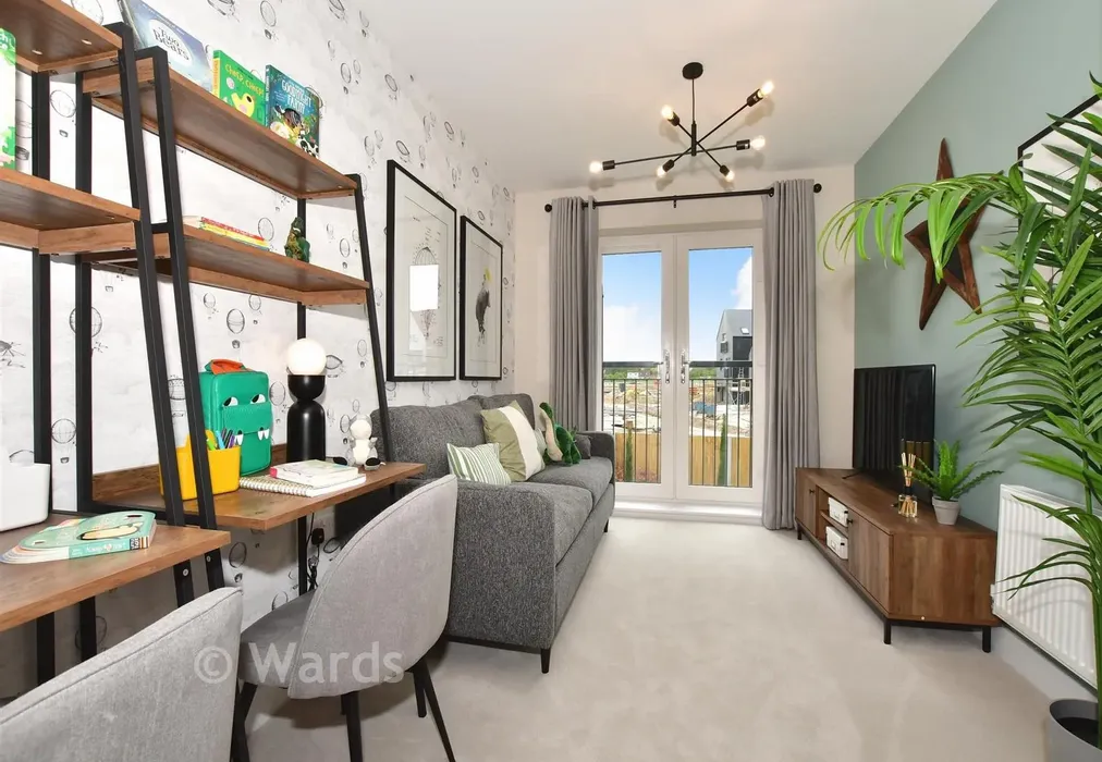 Bedroom 5 / Study - Grasmere Gardens, Nassella Gardens, Chestfield, Kent - Wards of Kent
