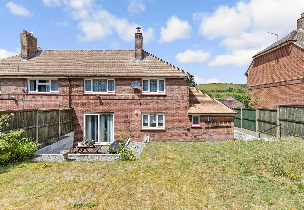 Rear Elevation - Target Firs, Temple Ewell, Dover, Kent - Wards of Kent