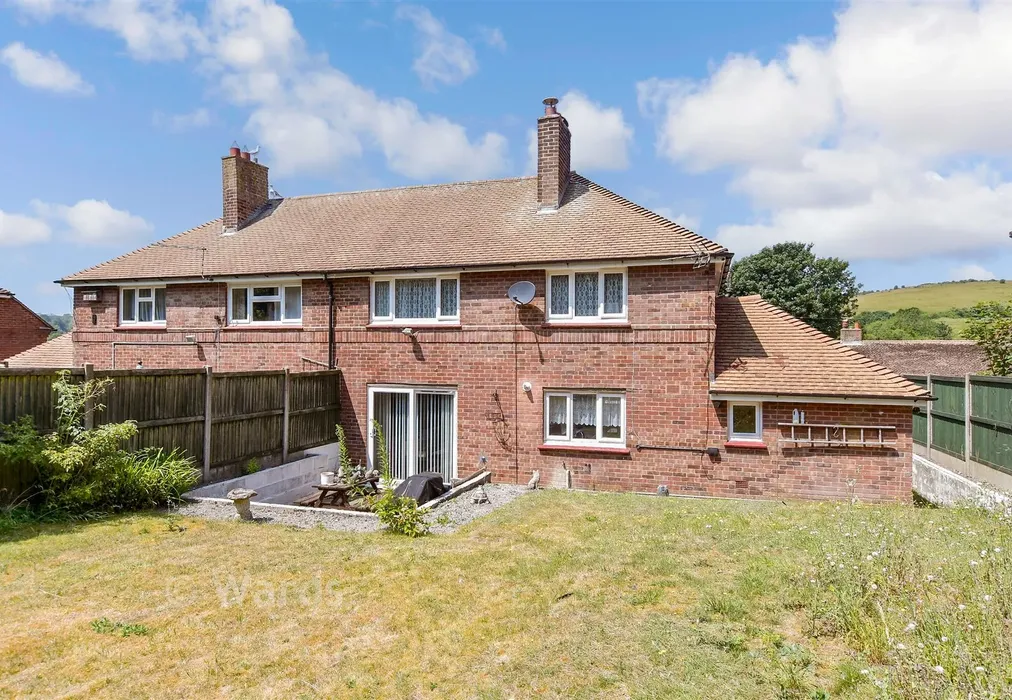 Rear Elevation - Target Firs, Temple Ewell, Dover, Kent - Wards of Kent