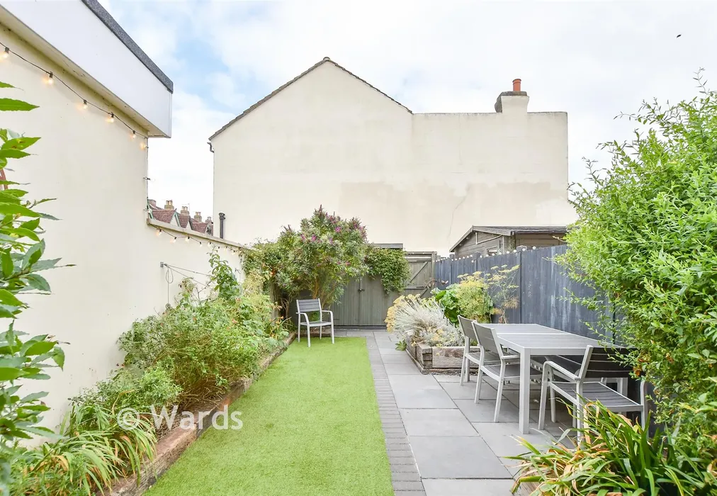 Rear Garden - St. George's Road, Gillingham, Kent - Wards of Kent
