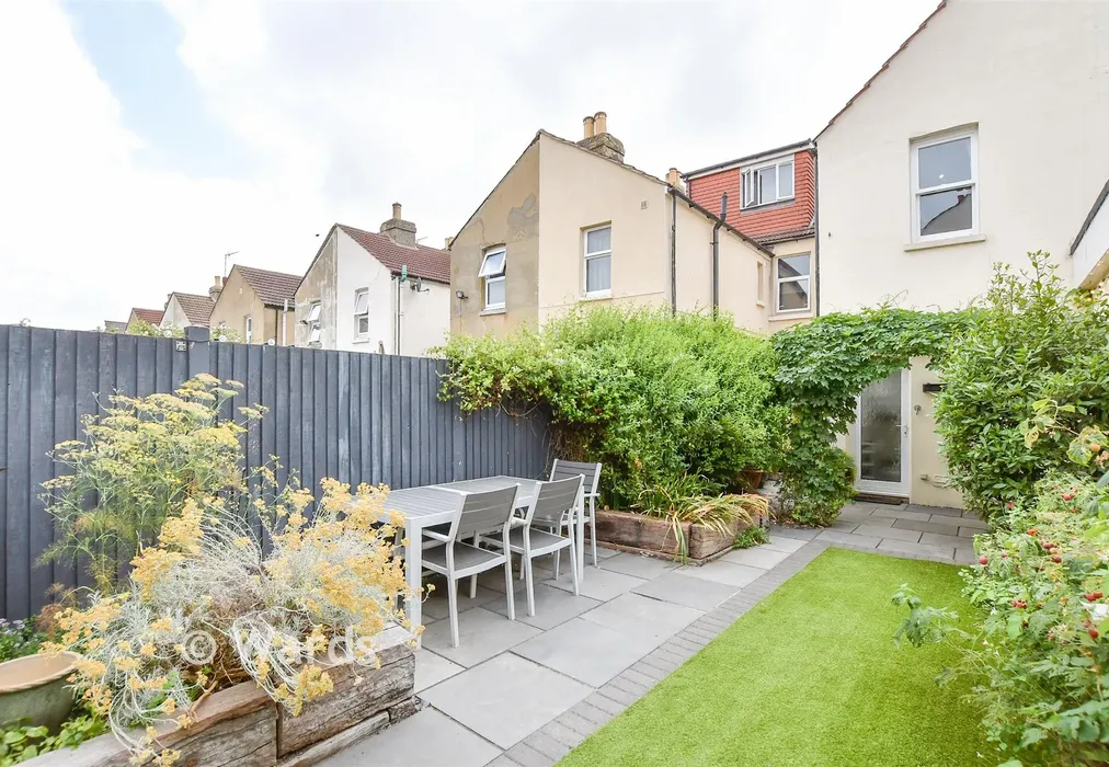 Rear Garden - St. George's Road, Gillingham, Kent - Wards of Kent
