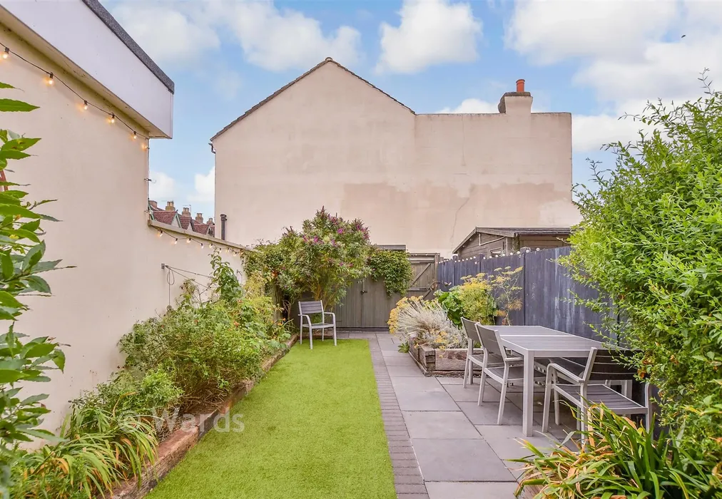 Rear Garden - St. George's Road, Gillingham, Kent - Wards of Kent
