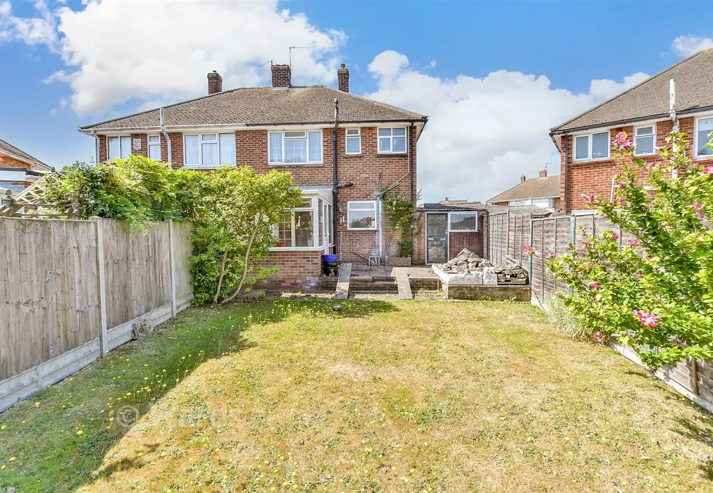 Rear Elevation - Leyton Avenue, Darland, Upper Gillingham, Kent - Wards of Kent