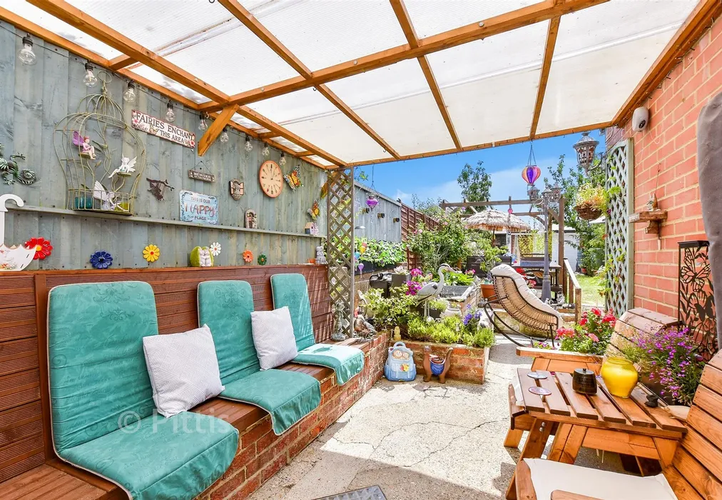 Rear Garden - New Road, Sandown, Isle of Wight - Wards of Kent