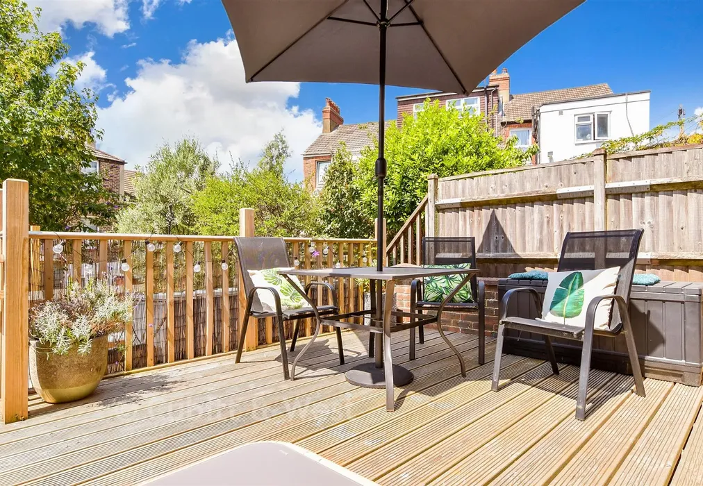 Rear Garden - Seville Street, Brighton, Brighton & Hove - Wards of Kent