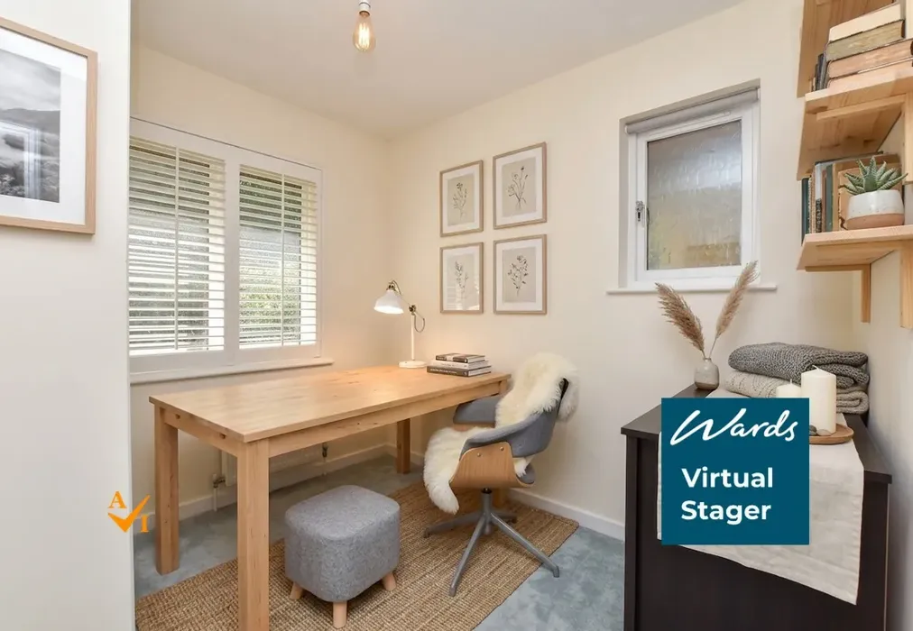 Bedroom 2 (Nordic style) - Rocfort Road, Snodland, Kent - Wards of Kent