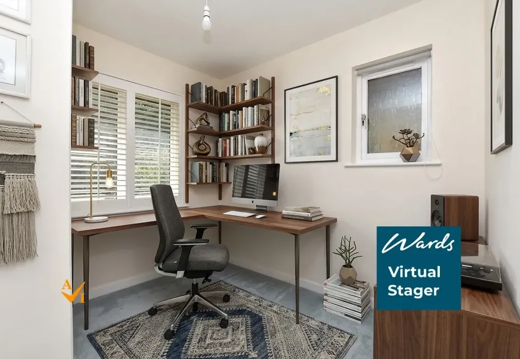Bedroom 2 (Contemporary style) - Rocfort Road, Snodland, Kent - Wards of Kent