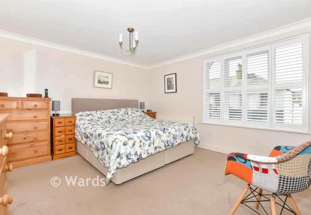 Bedroom 1 - Seabrook Road, Hythe, Kent - Wards of Kent