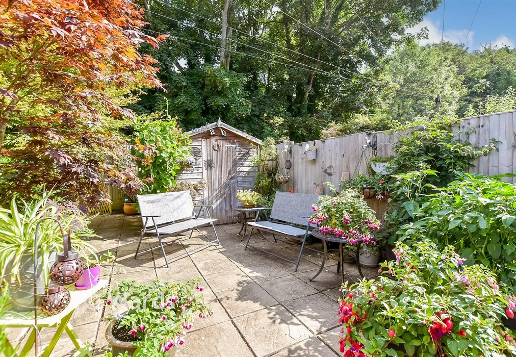 Rear Garden - Seabrook Road, Hythe, Kent - Wards of Kent