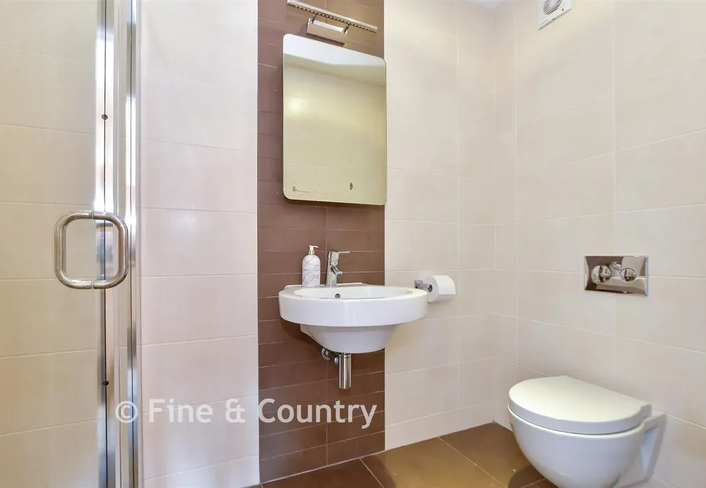En-Suite Shower Room - Rushclose, Shanklin, Isle of Wight - Wards of Kent