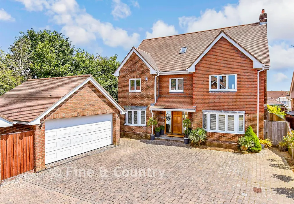 Front Elevation* - Rushclose, Shanklin, Isle of Wight - Wards of Kent