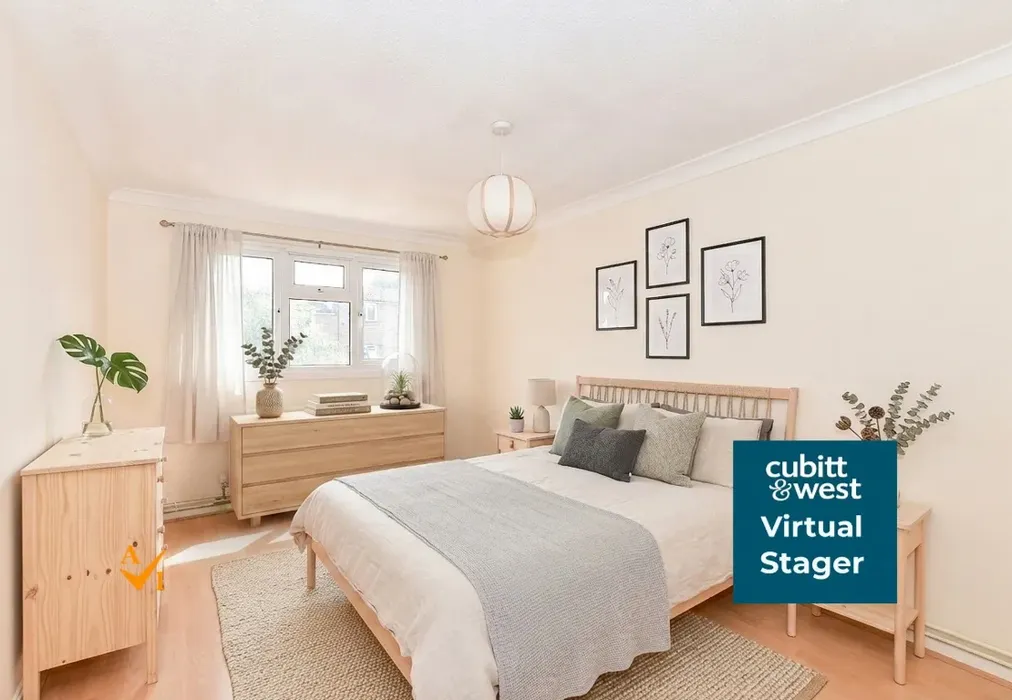 Bedroom 1 (Nordic style) - Chippendale Road, Broadfield, Crawley, West Sussex - Wards of Kent