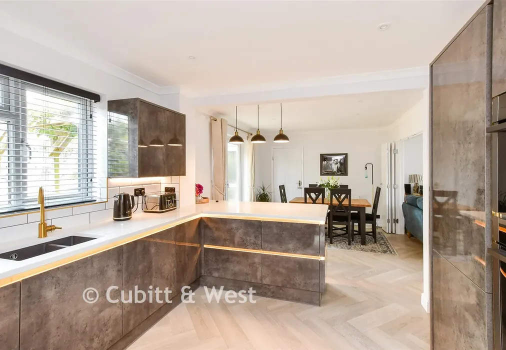 Kitchen/ Breakfast Room - Edith Avenue North, Peacehaven, East Sussex - Wards of Kent