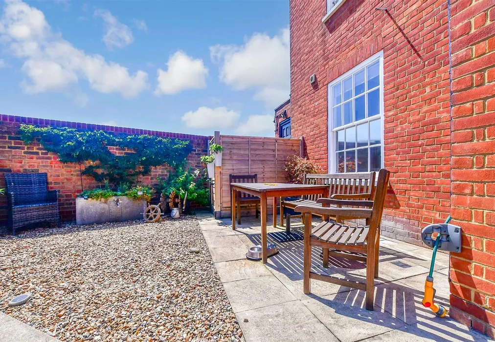 Patio / Decking - West Street, Queenborough, Kent - Wards of Kent
