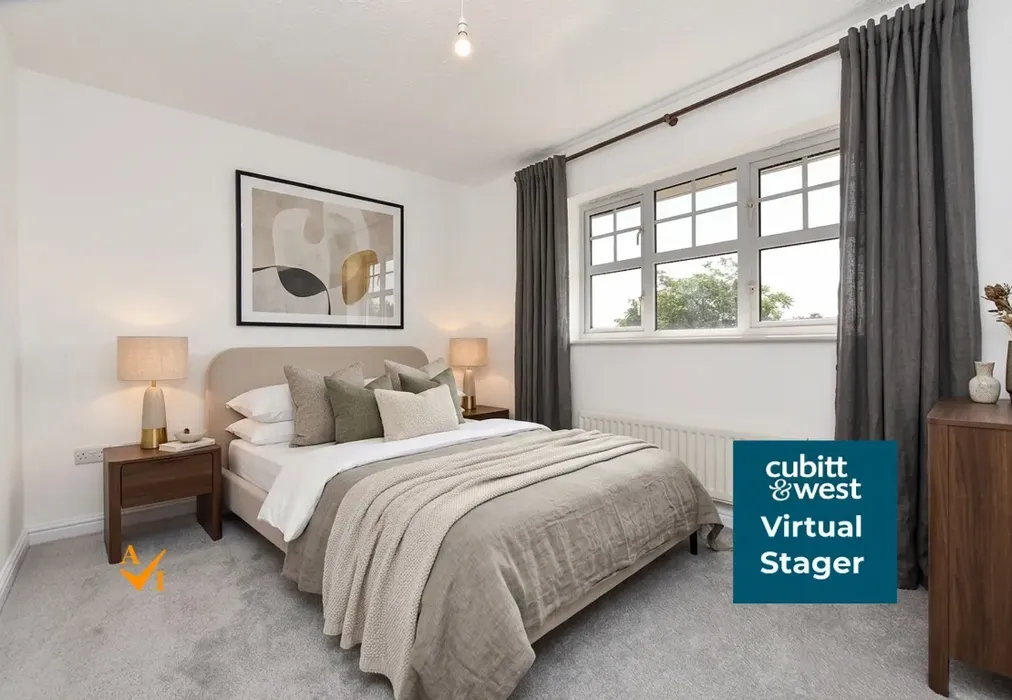 Bedroom 1 (Contemporary style) - Bakers Gardens, Carshalton, Surrey - Wards of Kent