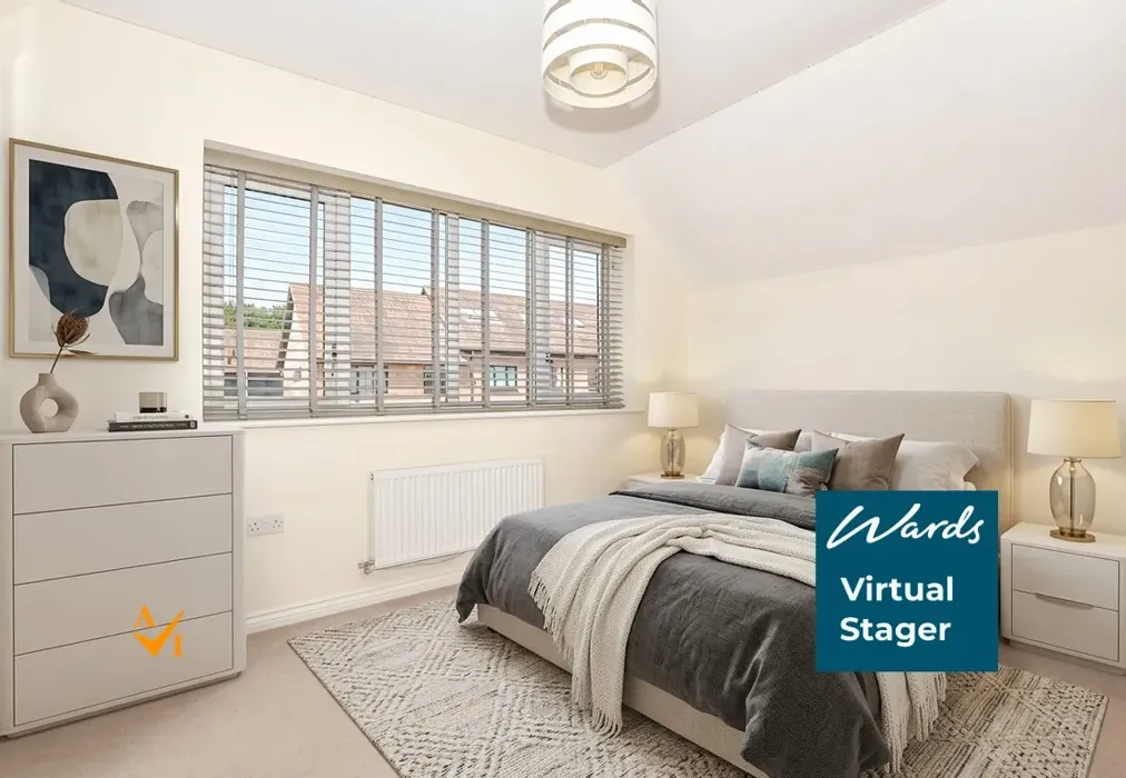 Bedroom 2 (Contemporary style) - Teddington Drive, West Malling, Kent - Wards of Kent