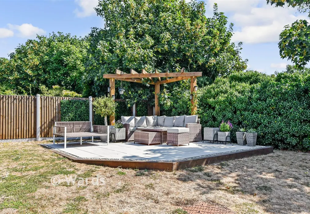 Rear Garden - Rosemary Gardens, Broadstairs, Kent - Wards of Kent