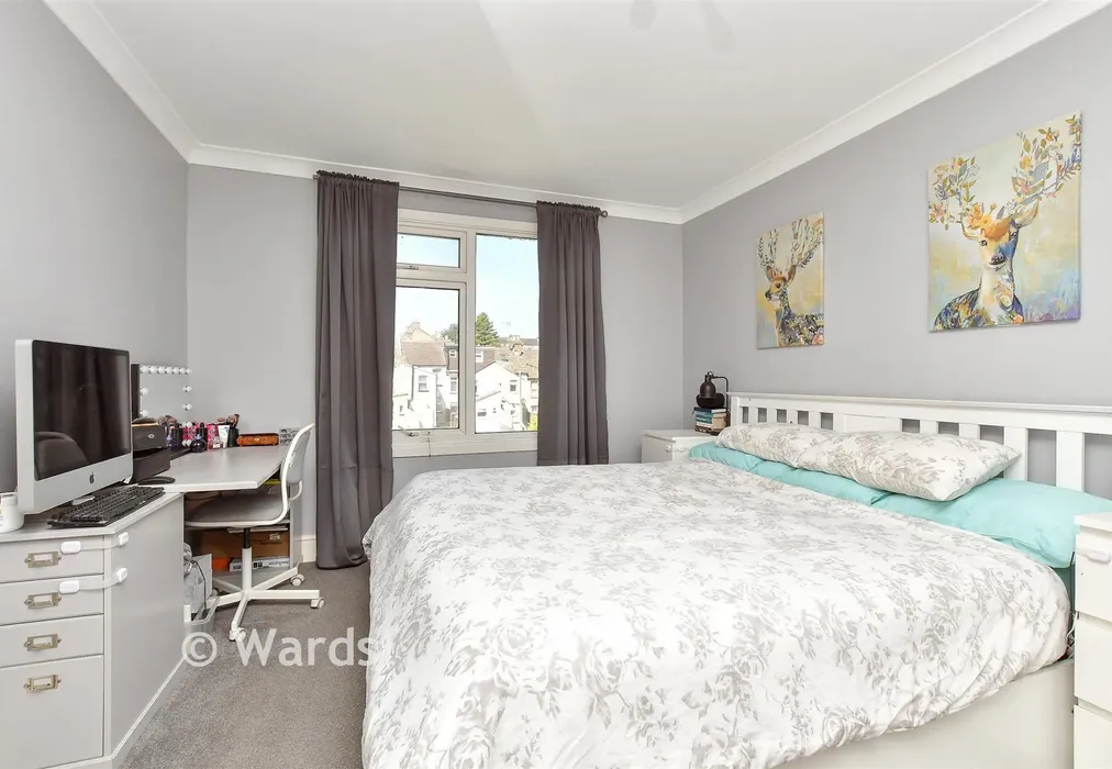 Bedroom 1 - Purbeck Road, Chatham, Kent - Wards of Kent