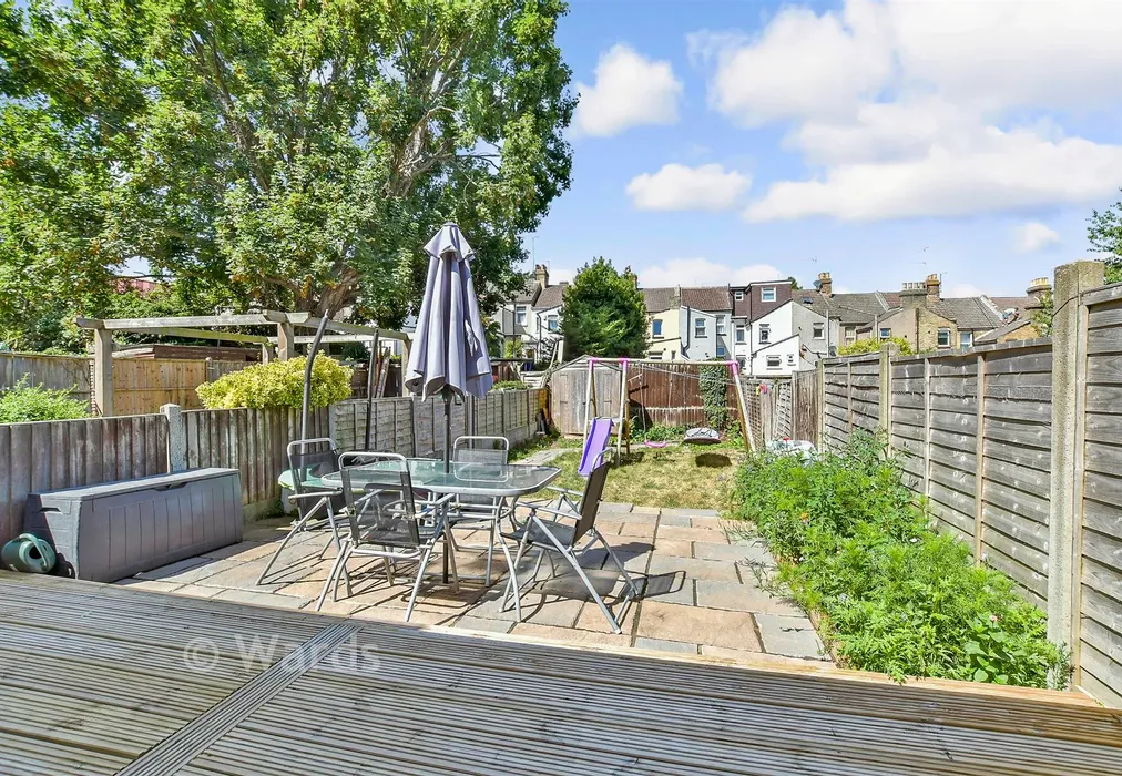Rear Garden - Purbeck Road, Chatham, Kent - Wards of Kent