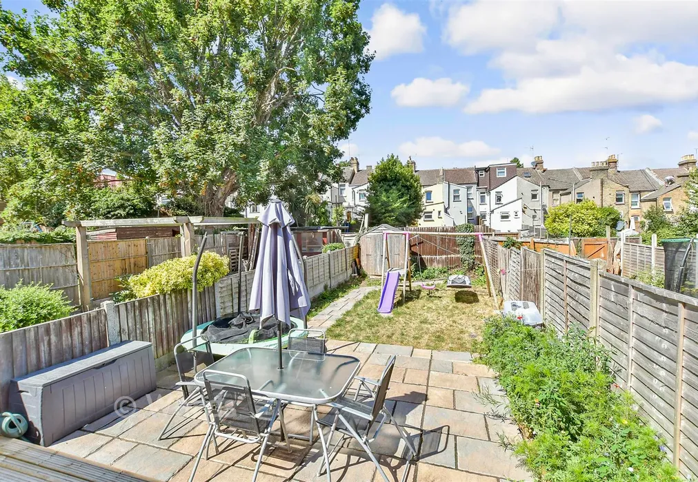 Rear Garden - Purbeck Road, Chatham, Kent - Wards of Kent