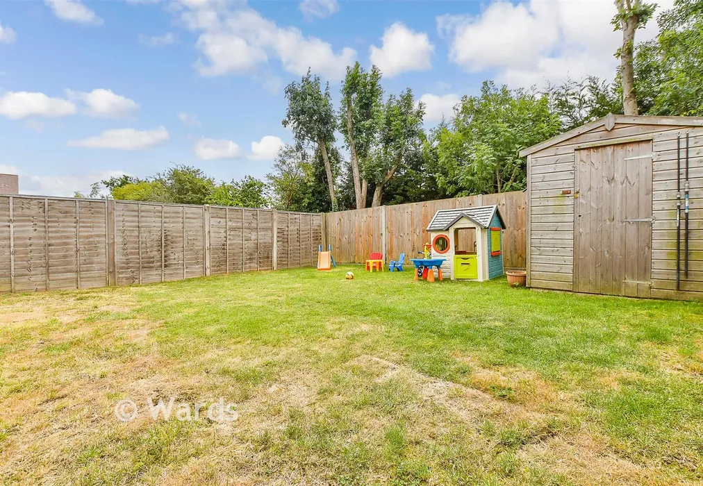 Rear Garden - Tyler Road, Staplehurst, Kent - Wards of Kent